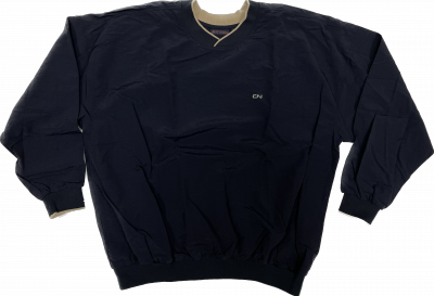 Antigua Water Resistant pullover - Navy and beige 