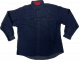 Men's Denim Button-up Shirt