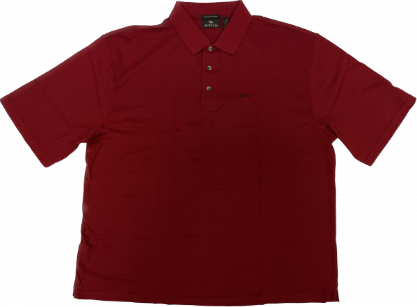 Antigua Men's Red Short Sleeve Polo Shirt