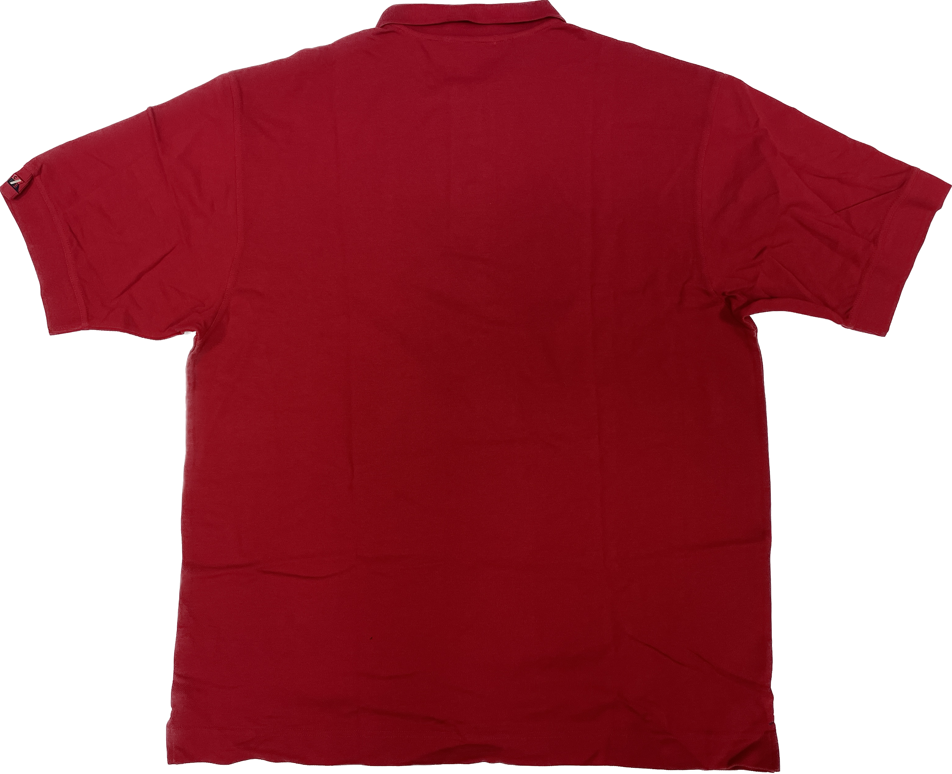 Men's Red Short Sleeve Polo Shirt