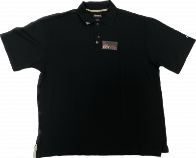 Ashworth Men's Short-sleeve Golf Polo - Black