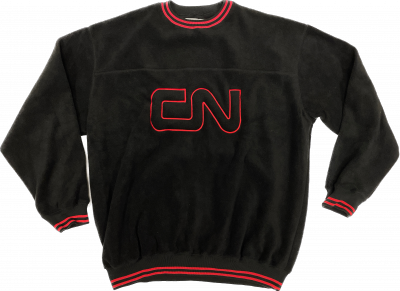 Polaire avec logo CN géant