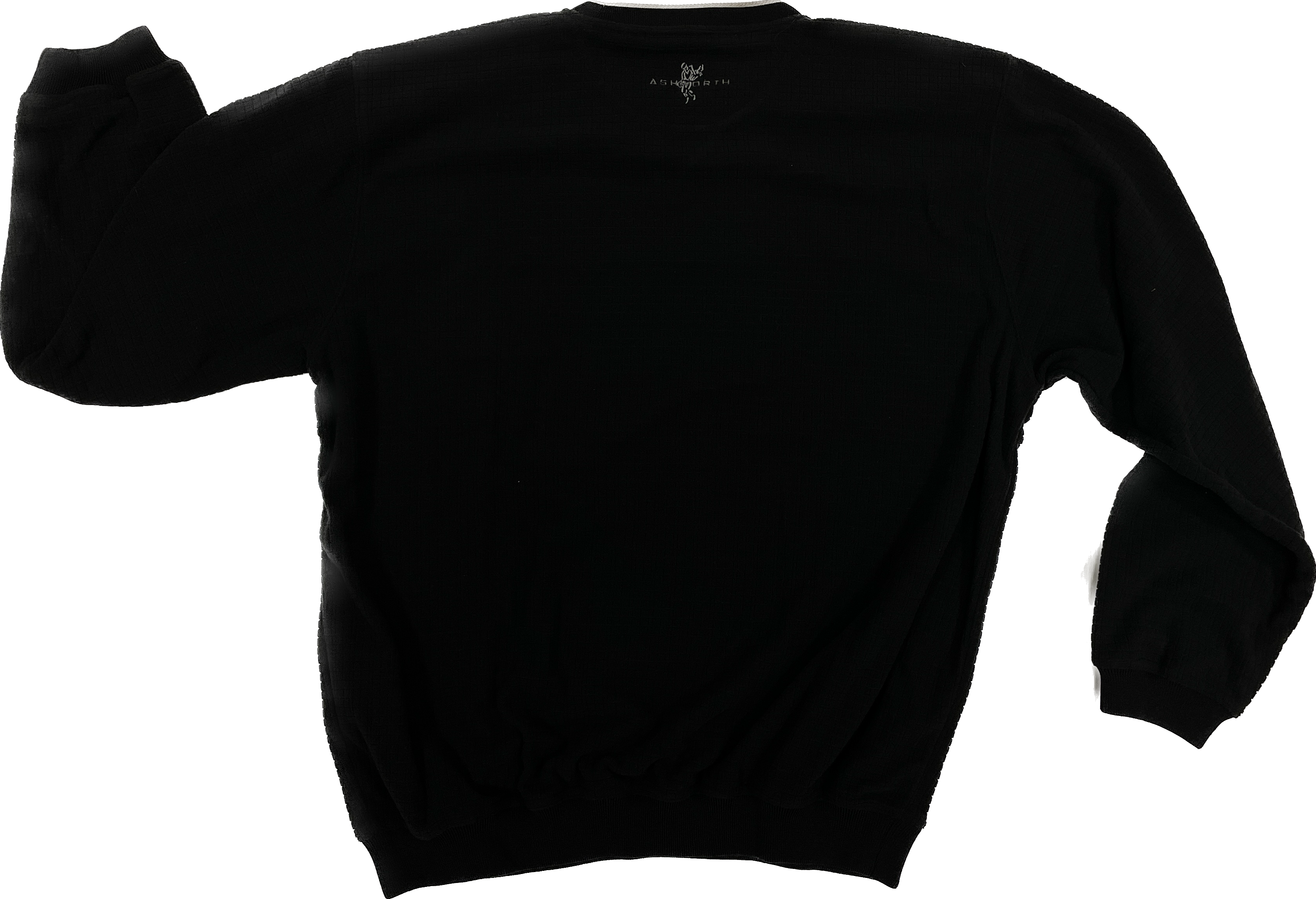 Ashworth Insulating and Breathable Shirt- Black Checkered